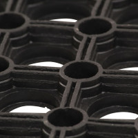 Produktbild för Gummimatta 22 mm 80x120 cm