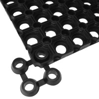 Produktbild för Gummimatta 22 mm 100x200 cm