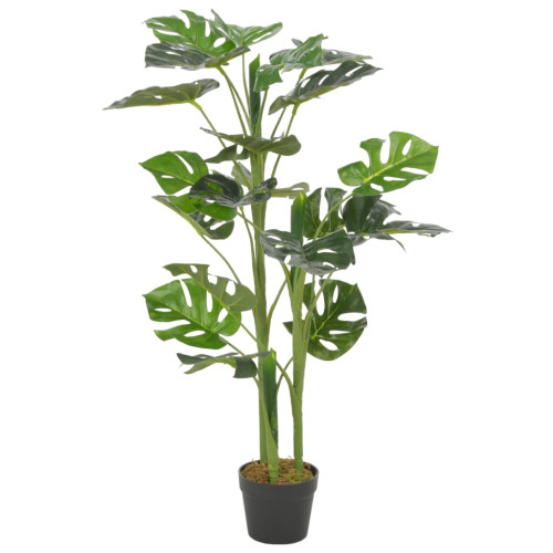 vidaXL Konstväxt Monstrera med kruka 100 cm grön