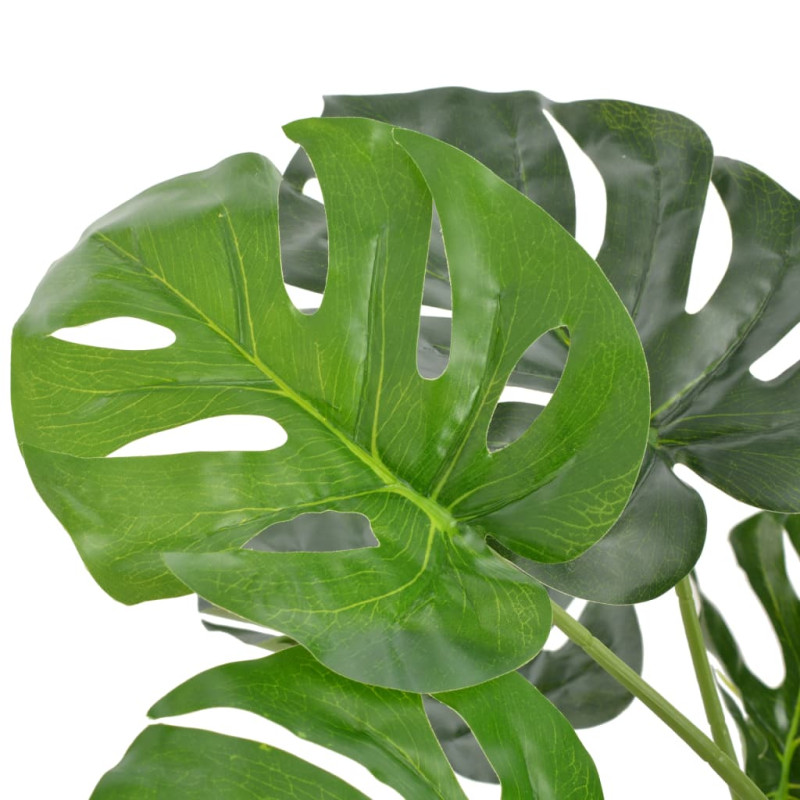 Produktbild för Konstväxt Monstrera med kruka 100 cm grön