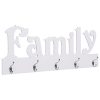 Miniatyr av produktbild för Väggkrokar FAMILY 74x29,5 cm