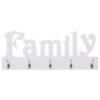Miniatyr av produktbild för Väggkrokar FAMILY 74x29,5 cm