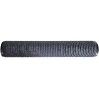 Produktbild för Dörrmatta grå 117x220 cm PVC