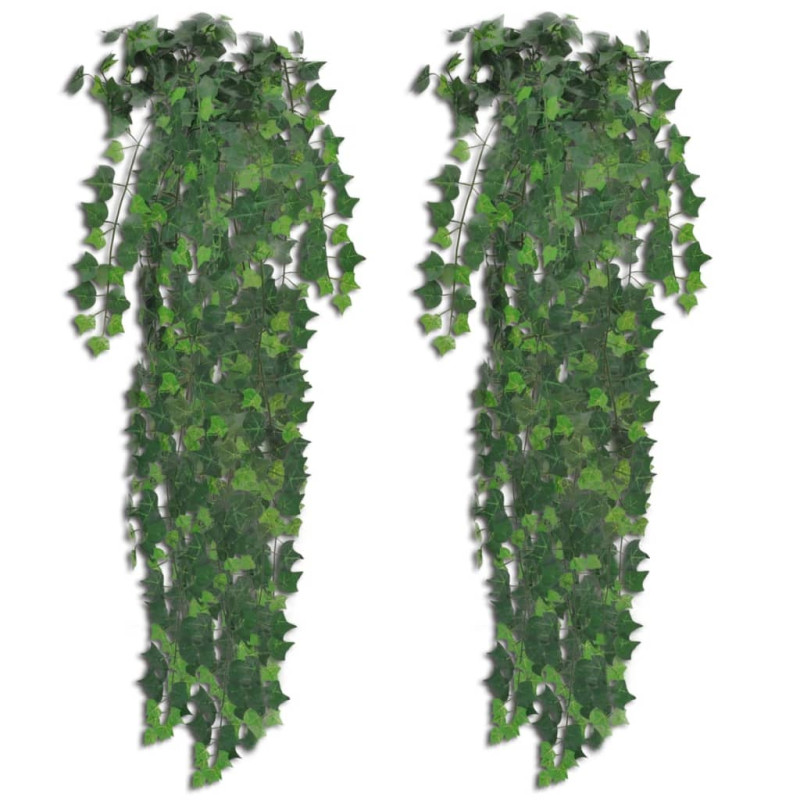 Produktbild för Konstväxter murgröna 4 st grön 90 cm
