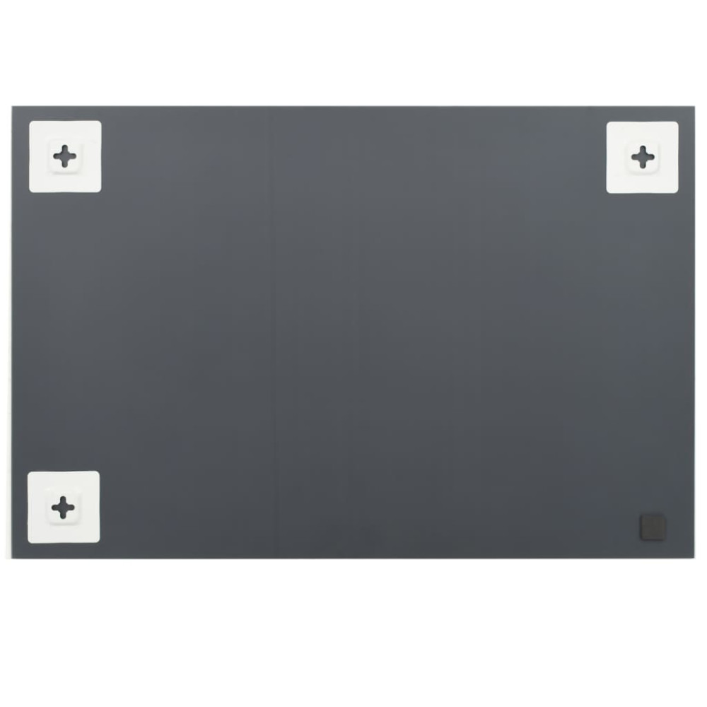 Produktbild för Väggspeglar 2 st 60x40 cm fyrkantig glas