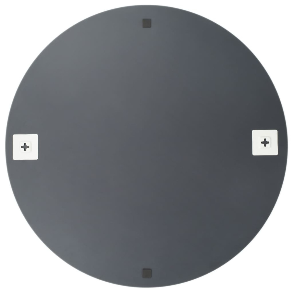 Produktbild för Väggspeglar 2 st 60 cm rund glas