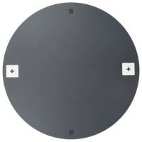 Produktbild för Väggspeglar 2 st 70 cm rund glas