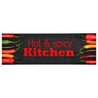 Produktbild för Köksmatta maskintvättbar Hot & Spicy 60x300 cm