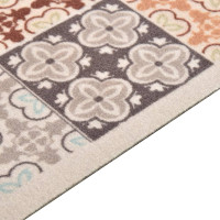 Produktbild för Köksmatta maskintvättbar mosaik 45x150 cm