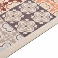 Produktbild för Köksmatta maskintvättbar mosaik 60x180 cm