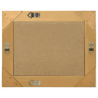 Miniatyr av produktbild för Väggspegel barockstil 50x40 cm guld