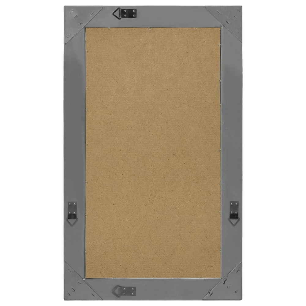 Produktbild för Väggspegel barockstil 50x80 cm svart