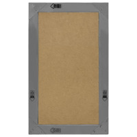 Produktbild för Väggspegel barockstil 50x80 cm svart