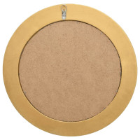 Produktbild för Väggspegel barockstil 50 cm guld