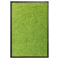 Miniatyr av produktbild för Dörrmatta tvättbar grön 40x60 cm