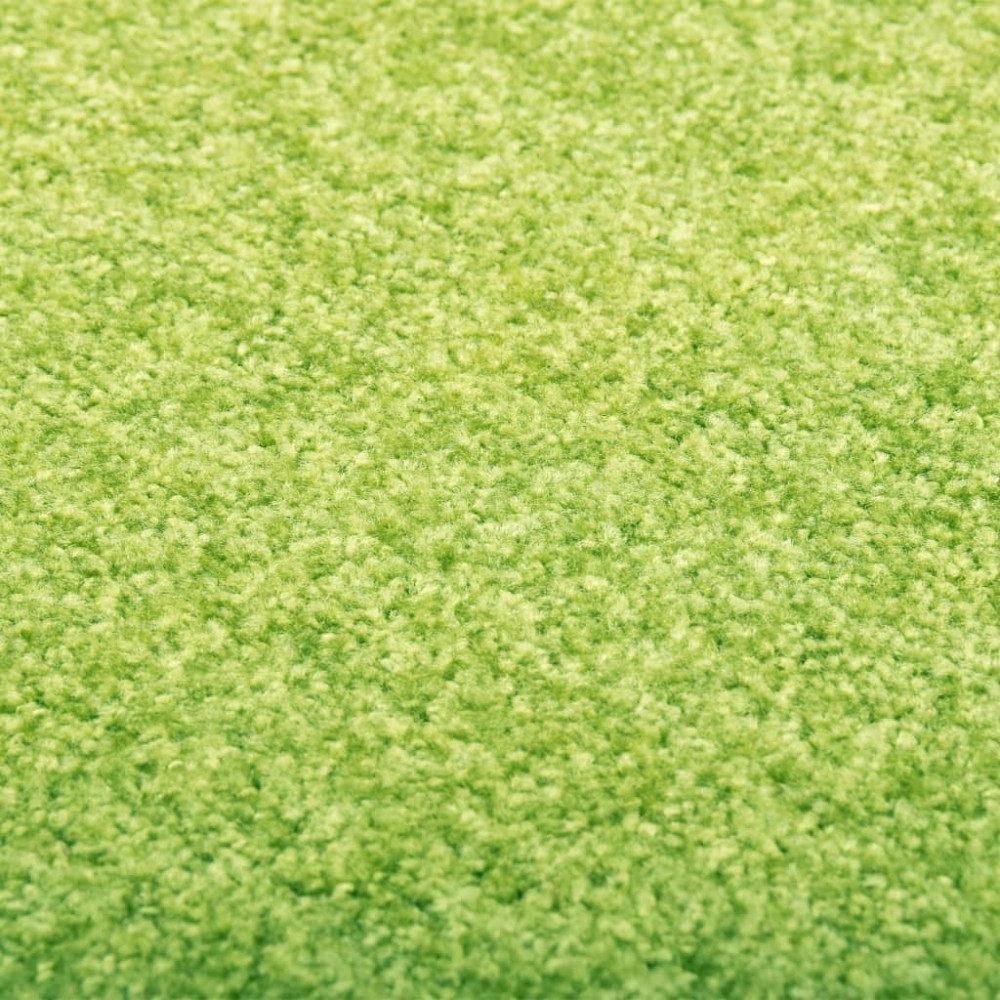 Produktbild för Dörrmatta tvättbar grön 60x180 cm