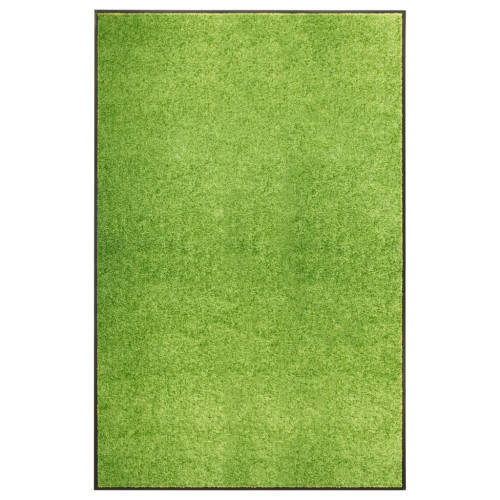 vidaXL Dörrmatta tvättbar grön 120x180 cm