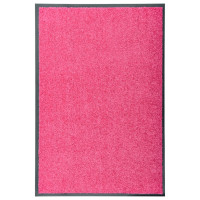Miniatyr av produktbild för Dörrmatta tvättbar rosa 60x90 cm