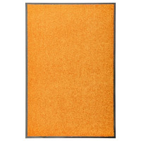 Miniatyr av produktbild för Dörrmatta tvättbar orange 60x90 cm