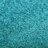 Produktbild för Dörrmatta tvättbar cyan 60x90 cm
