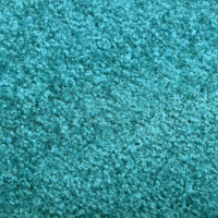 Produktbild för Dörrmatta tvättbar cyan 60x180 cm