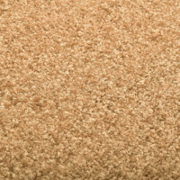 Produktbild för Dörrmatta tvättbar gräddvit 90x120 cm
