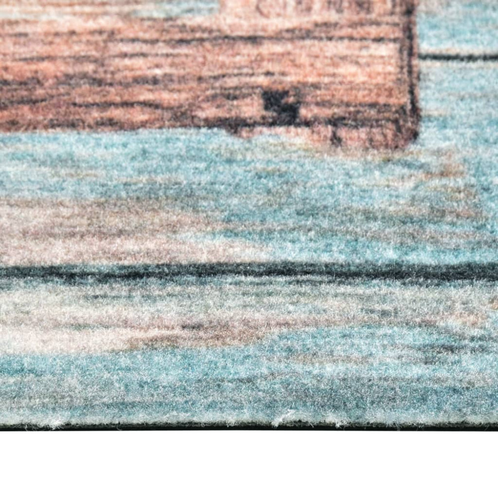 Produktbild för Köksmatta maskintvättbar love 45x150 cm
