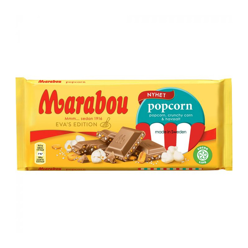 Produktbild för Marabou Popcorn 185 g