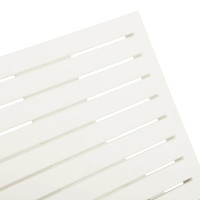 Produktbild för Solsäng plast vit