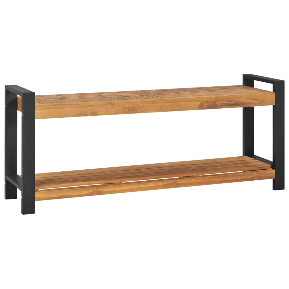 Produktbild för Bänk 120 cm massiv teak