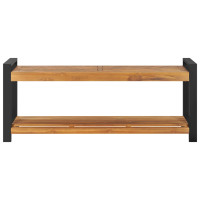 Produktbild för Bänk 120 cm massiv teak
