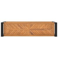 Produktbild för Bänk 120 cm massiv teak