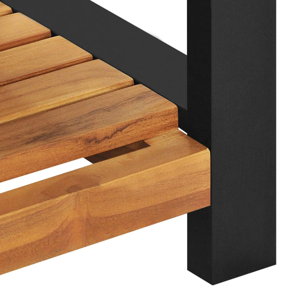 Produktbild för Bänk 120 cm massiv teak