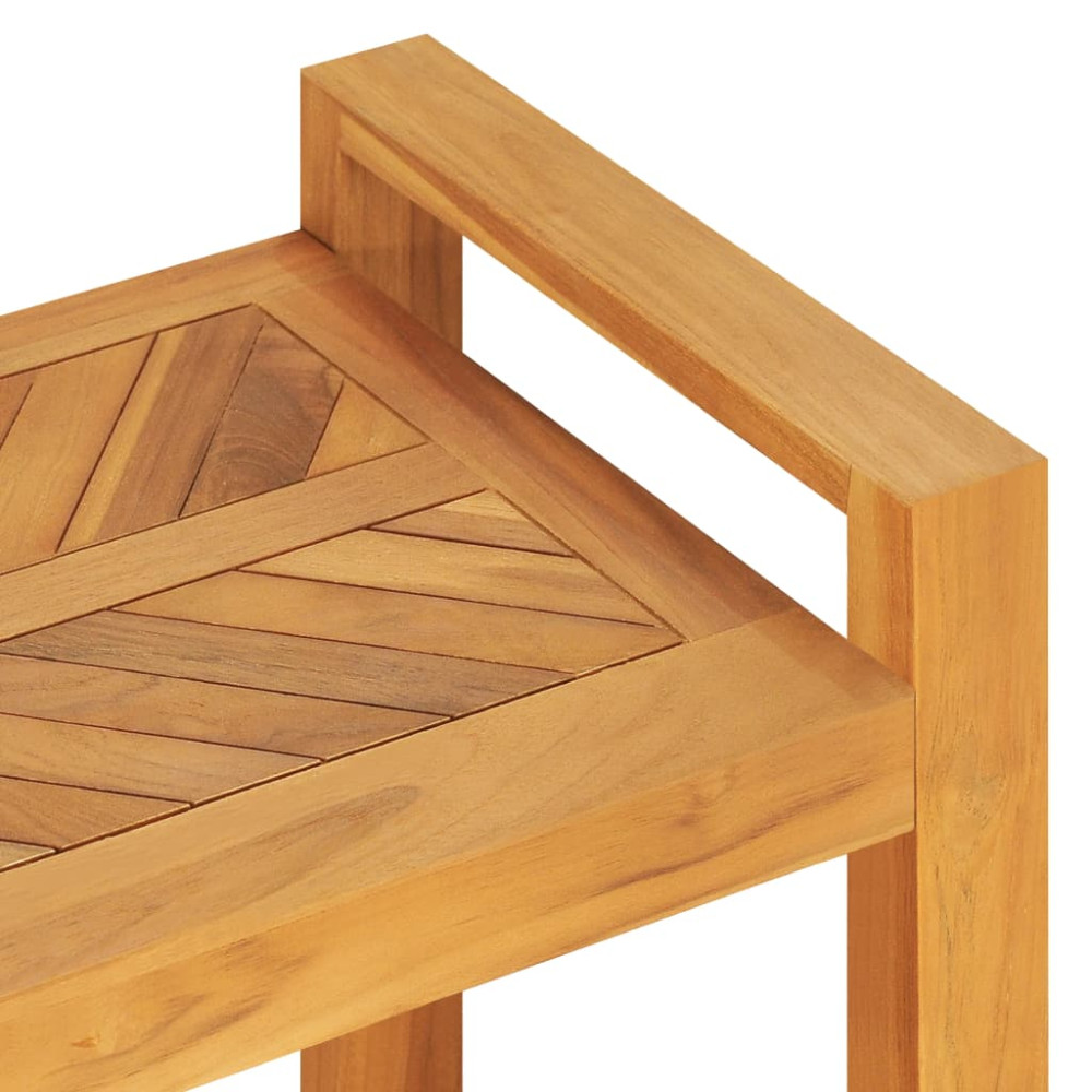 Produktbild för Bänk 120 cm massiv teak