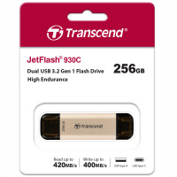 Miniatyr av produktbild för USB-minne JF930C 2-i-1 (USB3.2/USB-C) 256GB