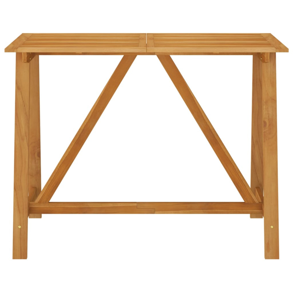 Produktbild för Barbord för trädgården 140x70x104 cm massivt akaciaträ