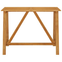 Produktbild för Barbord för trädgården 140x70x104 cm massivt akaciaträ
