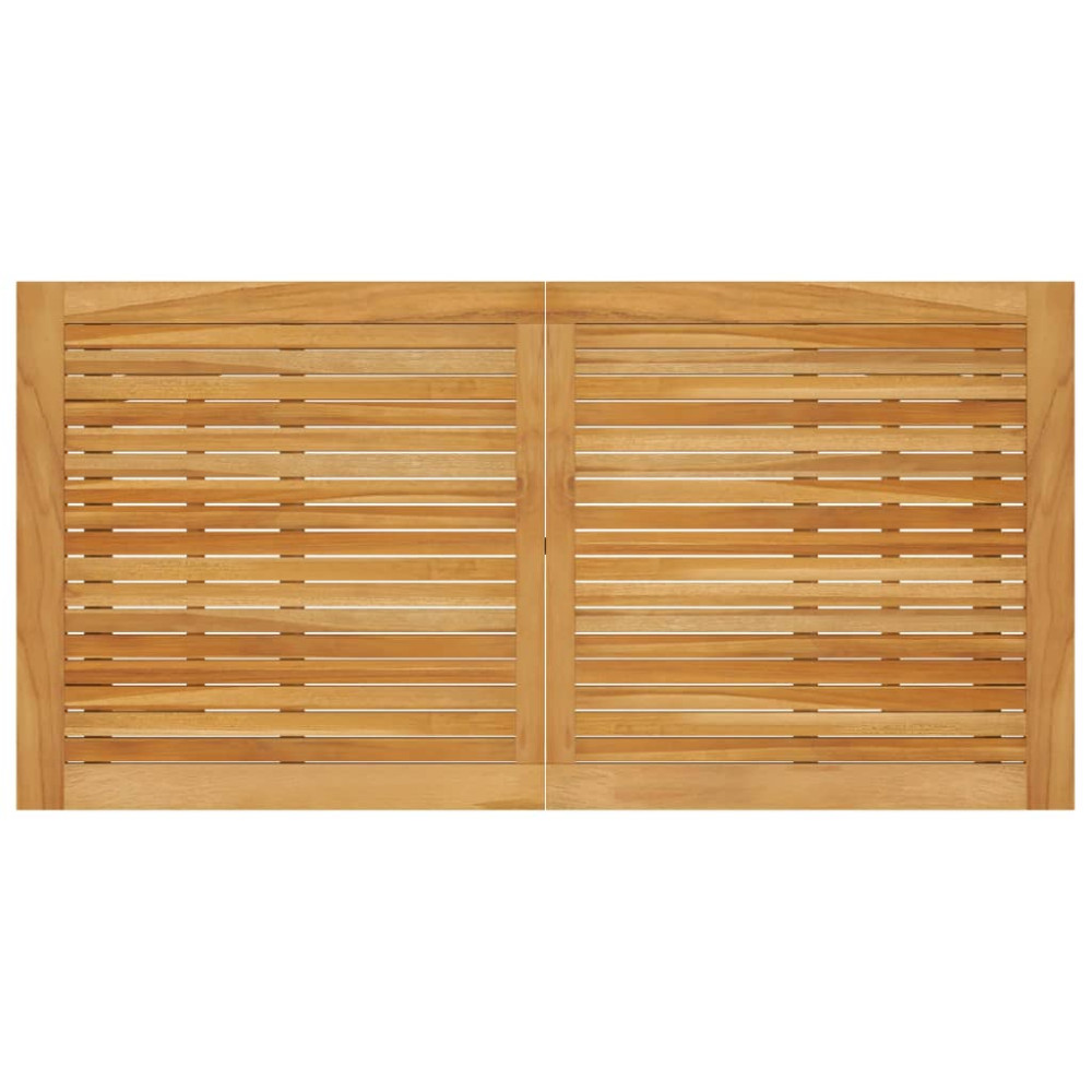 Produktbild för Barbord för trädgården 140x70x104 cm massivt akaciaträ