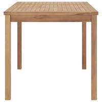 Produktbild för Trädgårdsbord 160x80x77 cm massiv teak