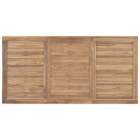 Produktbild för Trädgårdsbord 160x80x77 cm massiv teak