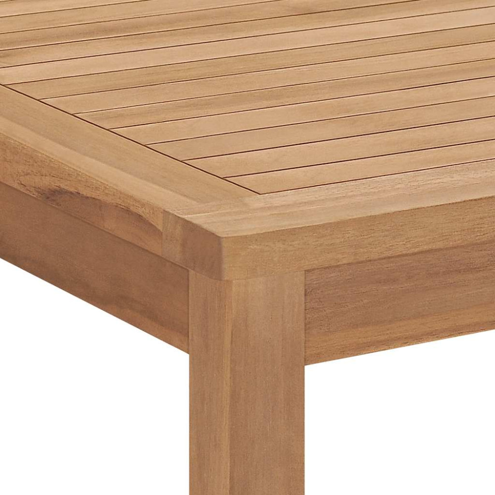 Produktbild för Trädgårdsbord 160x80x77 cm massiv teak