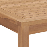 Produktbild för Trädgårdsbord 160x80x77 cm massiv teak