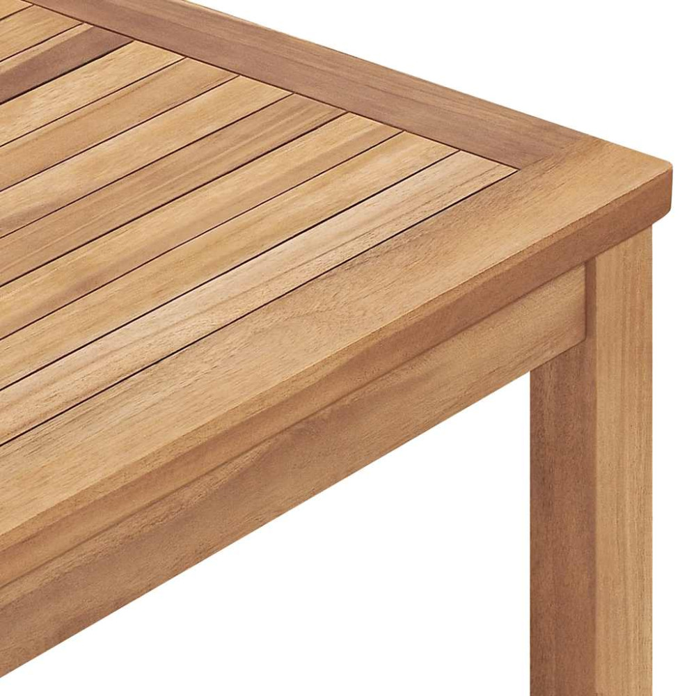 Produktbild för Trädgårdsbord 160x80x77 cm massiv teak