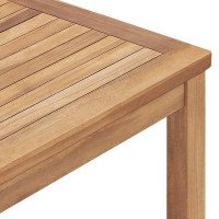 Produktbild för Trädgårdsbord 160x80x77 cm massiv teak