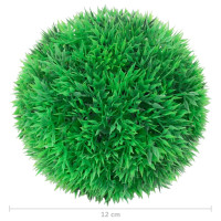 Produktbild för Konstgjorda buxbombollar 4 st 12 cm