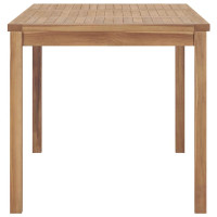 Produktbild för Trädgårdsbord 140x80x77 cm massiv teak