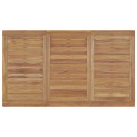 Produktbild för Trädgårdsbord 140x80x77 cm massiv teak