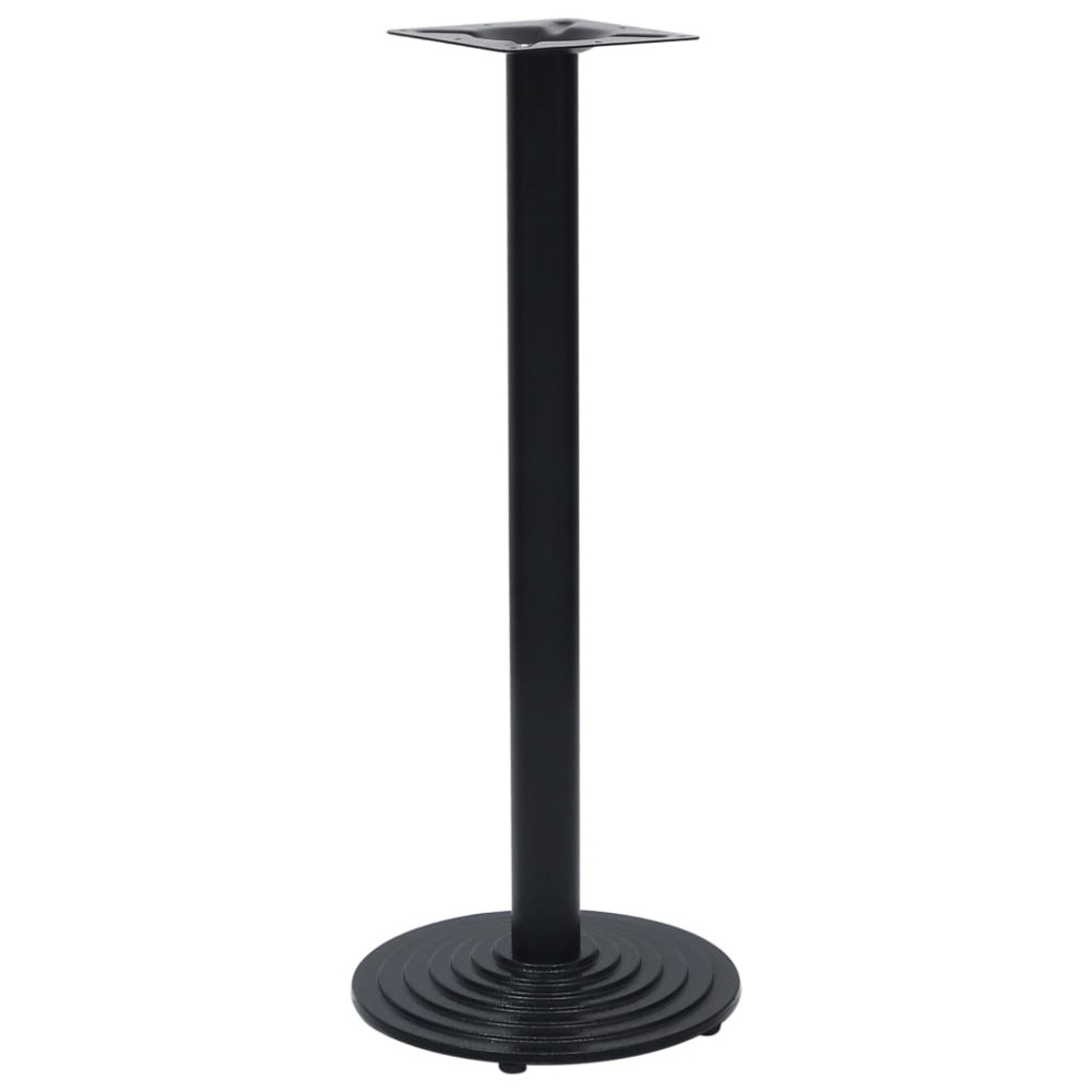 Produktbild för Bistro bordsben svart Ø43x107 cm gjutjärn
