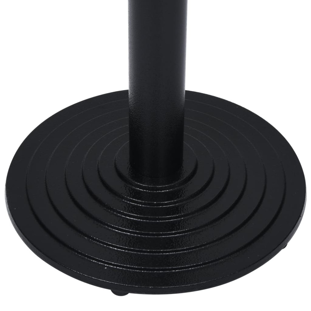 Produktbild för Bistro bordsben svart Ø43x107 cm gjutjärn