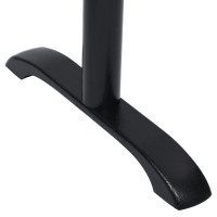 Produktbild för Bistro bordsben 2 st svart 61x8x72 cm gjutjärn